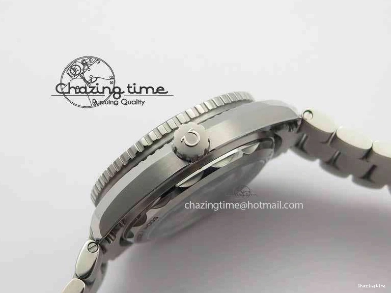 0211 Stretchable Planet Ocean 2016 43.5mm SS OM 1:1 Best Edition Gray Dial On SS Bracelet A 8163